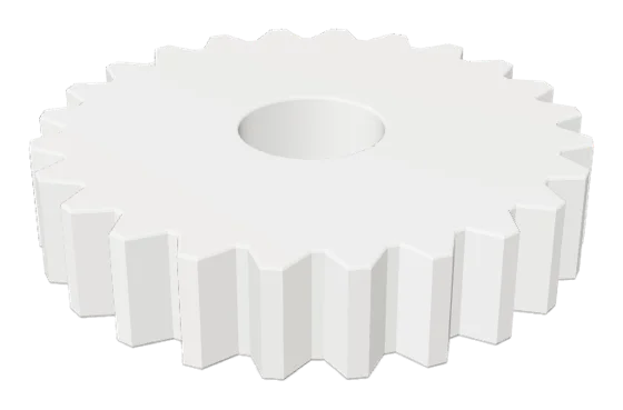 Gears, rendered