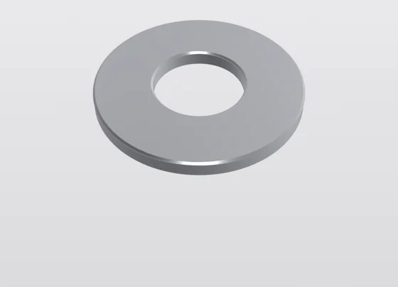 Washers, rendered